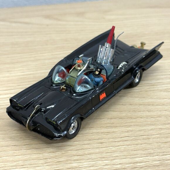 Corgi Other - Corgi Toys #267 Batmobile w/ Batman Figure Car Toy Diecast Britain 60s Vintage